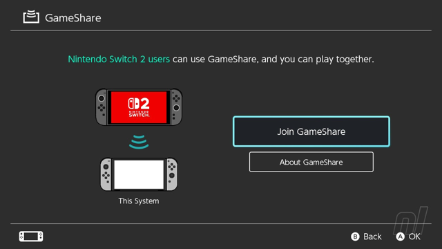 GameShare invite options in Pokopia