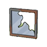 Broken Window Pane