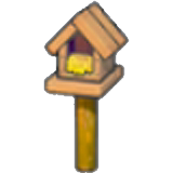 Wooden birdhouse x1